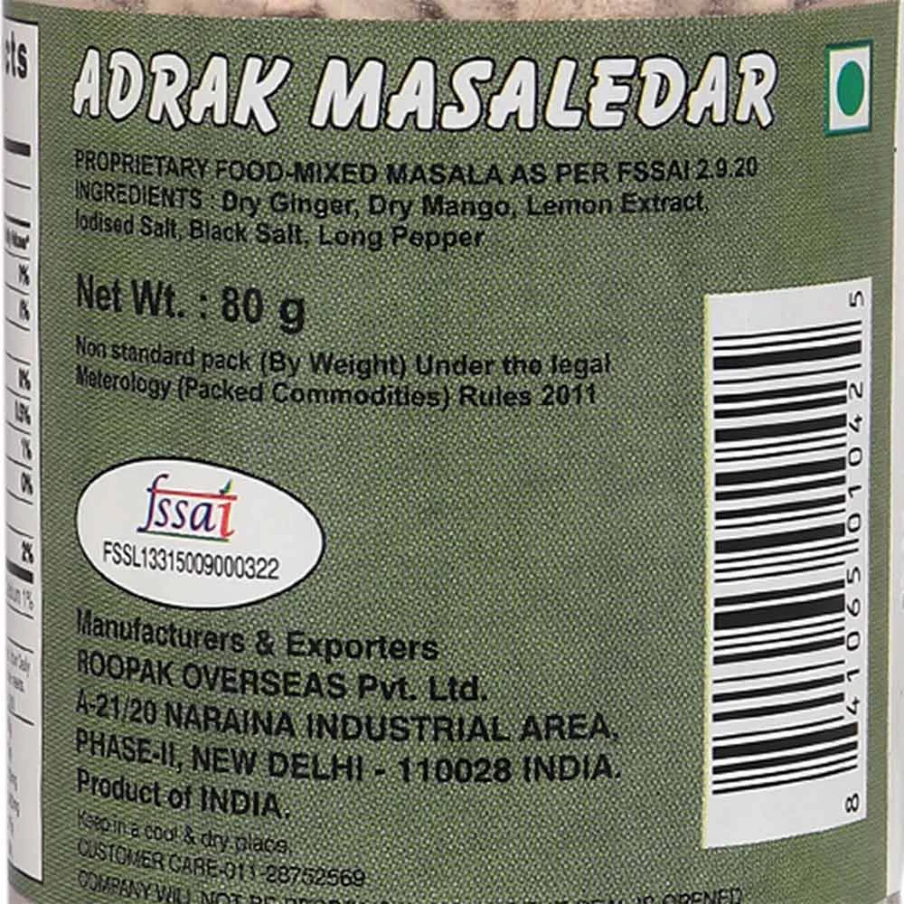 Adrak Masaledar