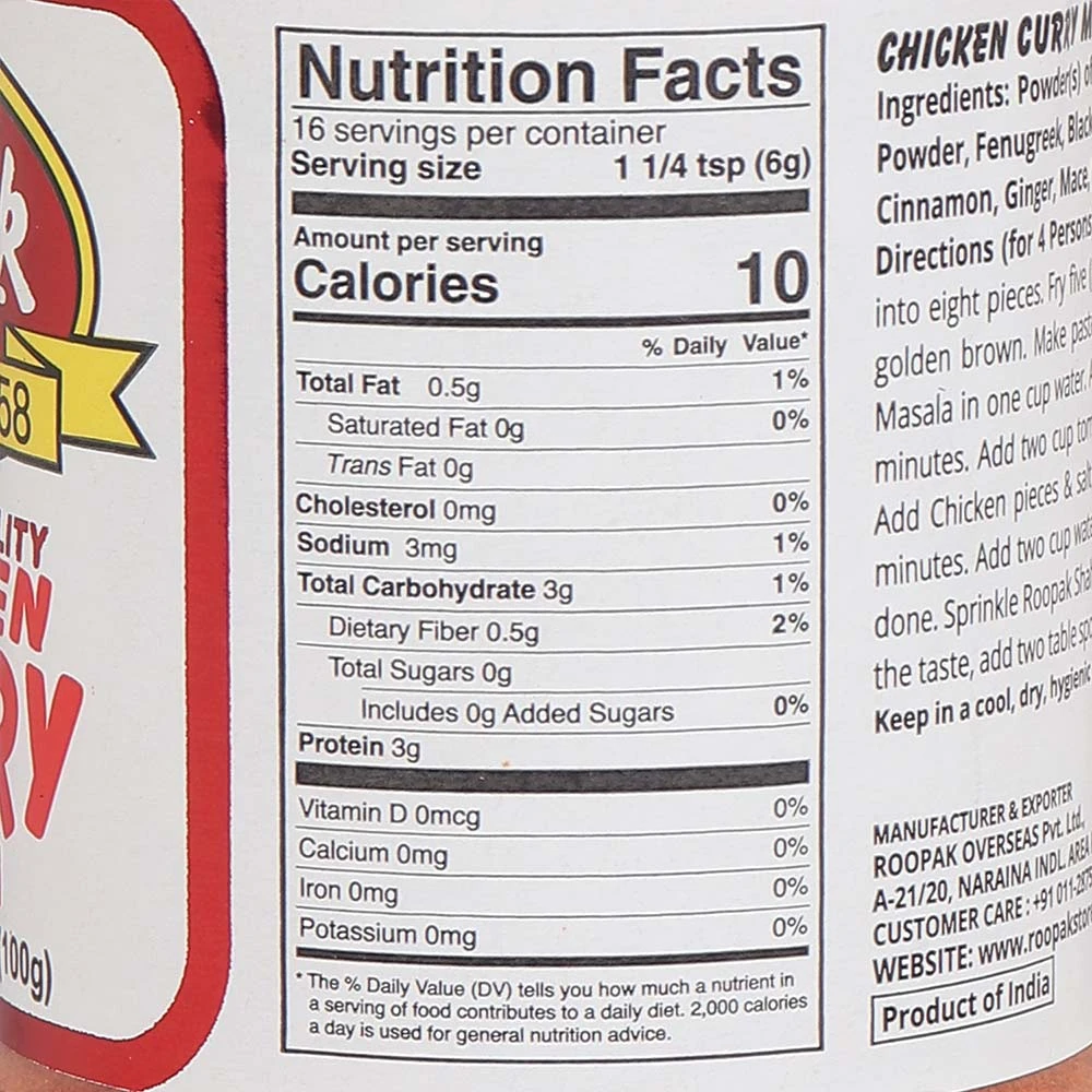 Chicken Curry Masala