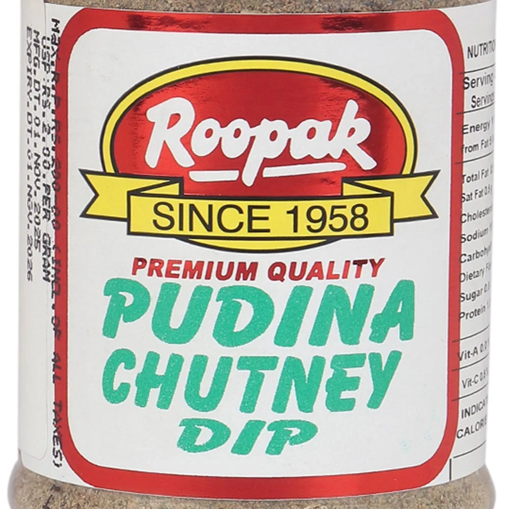 Pudina Chutney Dip