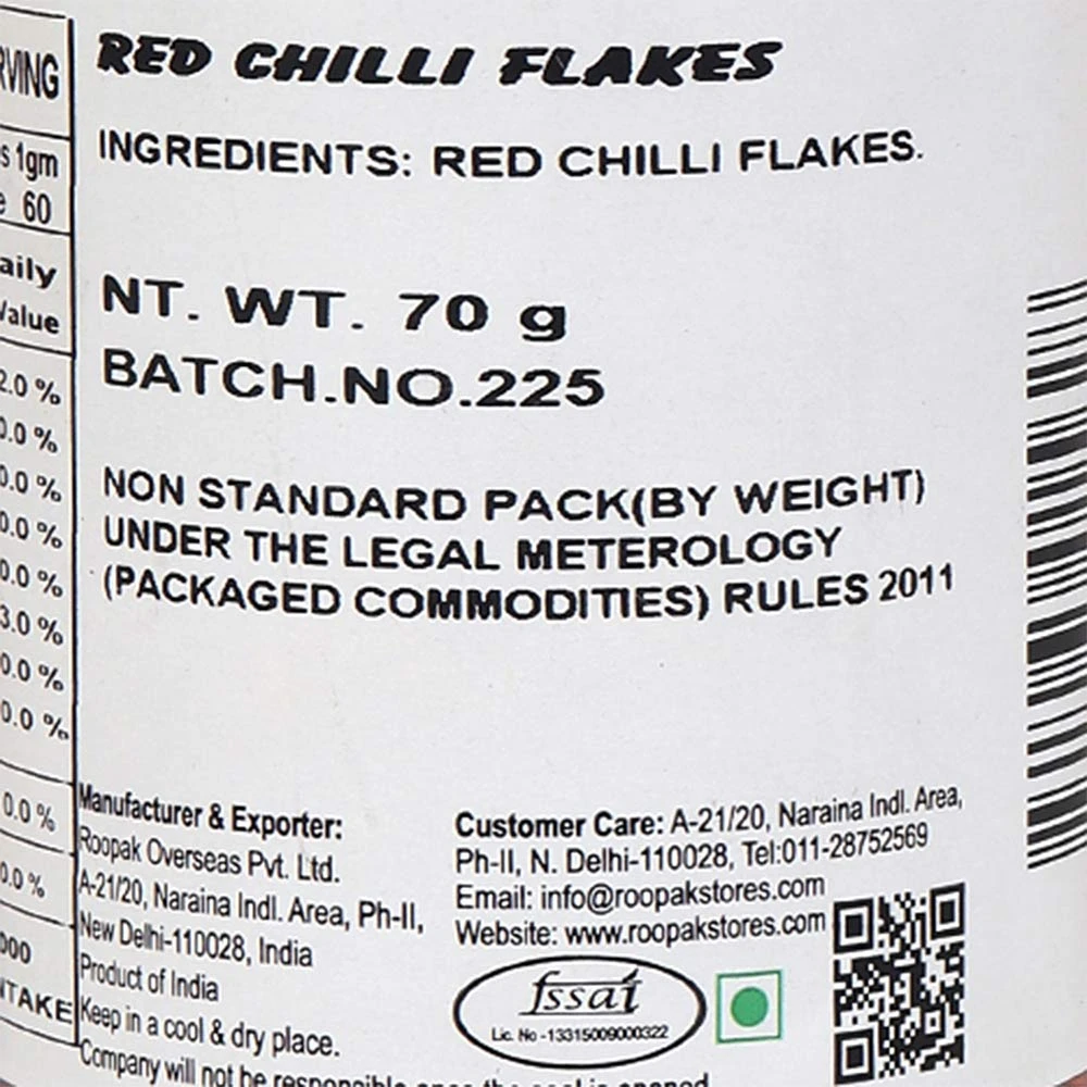 Red Chillies Flakes