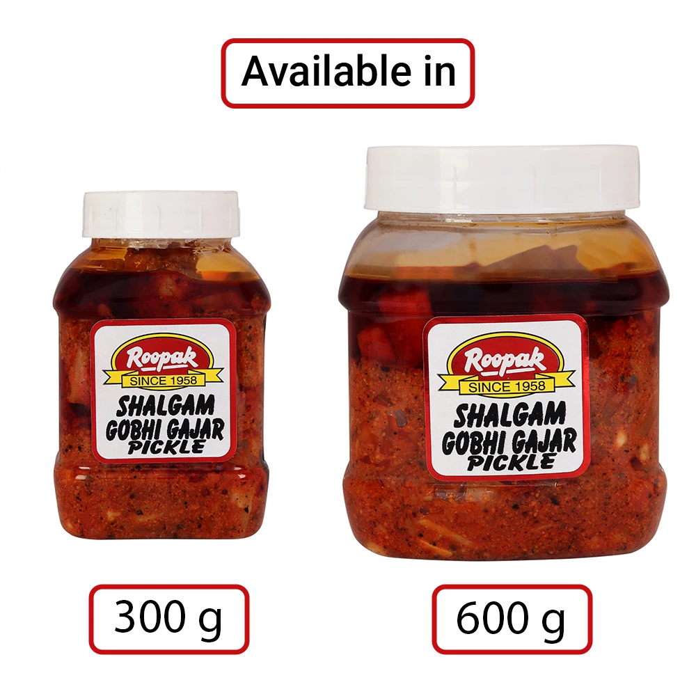 Shalgam Gobhi Gajar Pickle