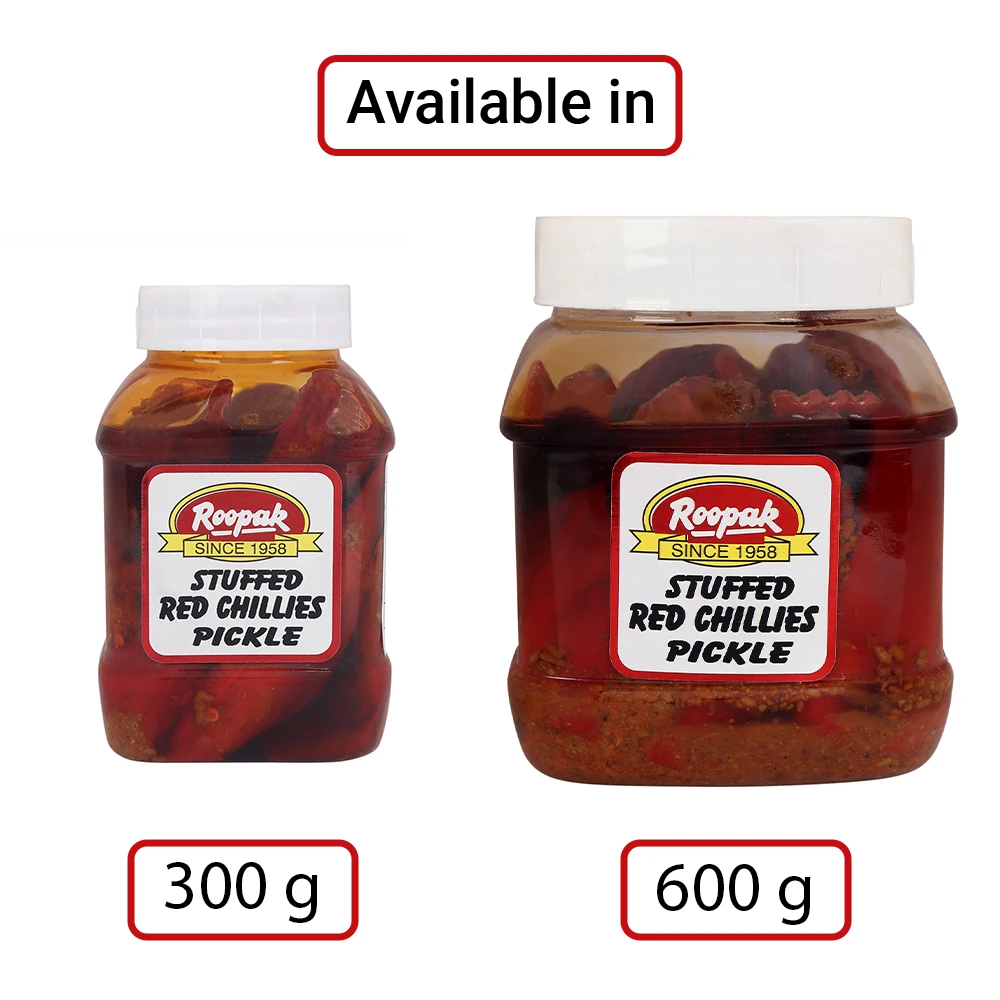 Stuffed Red Chillies Pickle