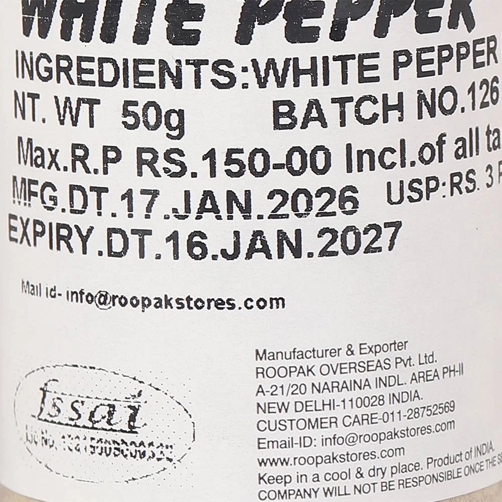 White Pepper